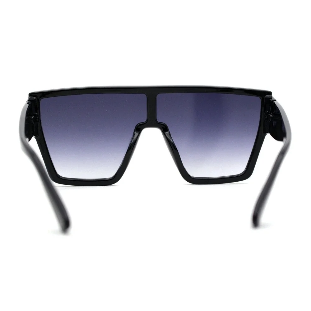 Women Sunglasses Thick Frame Rectangular Frame Fashion Shades Designer Style New - Picture 7 of 8